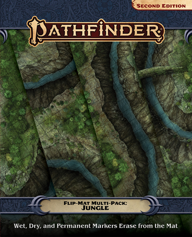 Pathfinder RPG: Flip-Mat - Jungle Multi-Pack - zum Schließ en ins Bild klicken