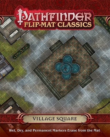 Pathfinder RPG: Flip-Mat Classics - Village Square - zum Schließ en ins Bild klicken