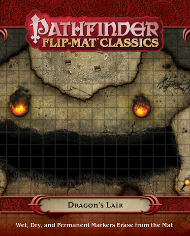 Pathfinder RPG: Flip-Mat Classics - Dragon's Lair - zum Schließ en ins Bild klicken