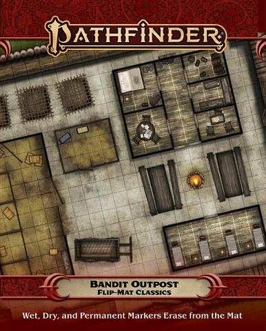 Pathfinder RPG: Flip-Mat Classics - Bandit Outpost - zum Schließ en ins Bild klicken