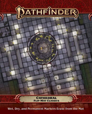 Pathfinder RPG: Flip-Mat Classics - Cathedral - zum Schließ en ins Bild klicken