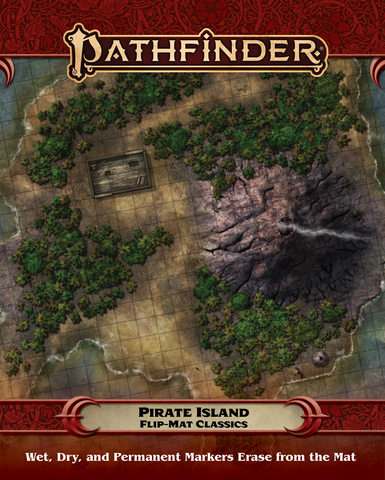 Pathfinder Flip-Mat Classics: Pirate Island - zum Schließ en ins Bild klicken