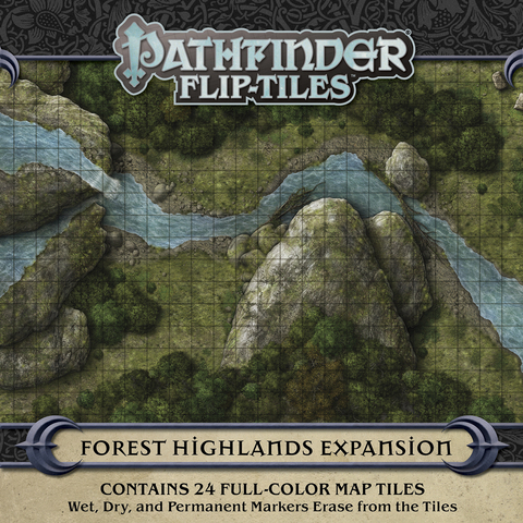Pathfinder RPG: Flip-Tiles - Forest Highlands Expansion - zum Schließ en ins Bild klicken