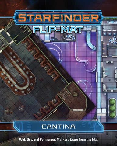 Starfinder RPG: Flip-Mat - Cantina - zum Schließ en ins Bild klicken