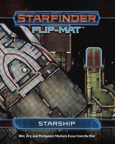 Starfinder RPG: Flip-Mat - Starship - zum Schließ en ins Bild klicken