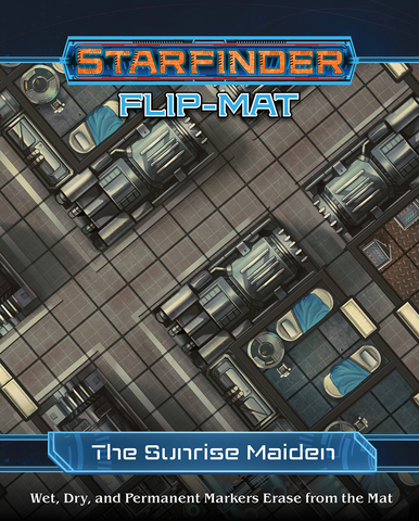 Starfinder RPG: Flip-Mat - Starship - The Sunrise Maiden - zum Schließ en ins Bild klicken
