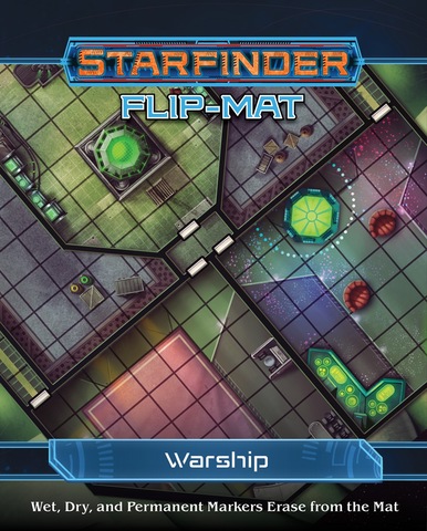 Starfinder RPG: Flip-Mat - Warship - zum Schließ en ins Bild klicken
