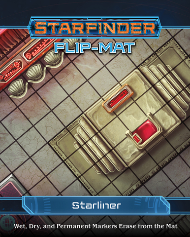 Starfinder RPG: Flip-Mat - Starliner - zum Schließ en ins Bild klicken