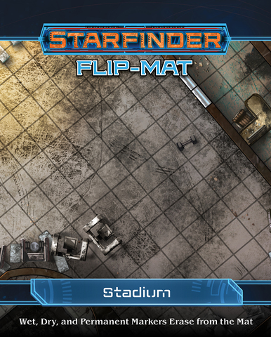 Starfinder RPG: Flip-Mat - Stadium - zum Schließ en ins Bild klicken