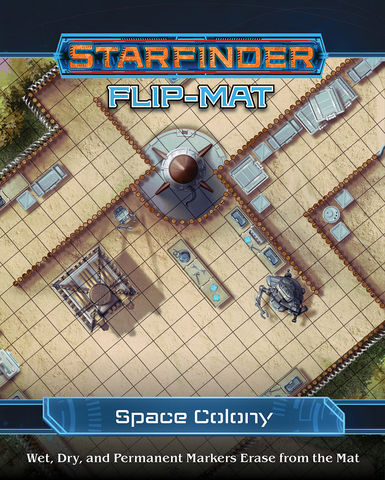 Starfinder RPG: Flip-Mat - Space Colony - zum Schließ en ins Bild klicken