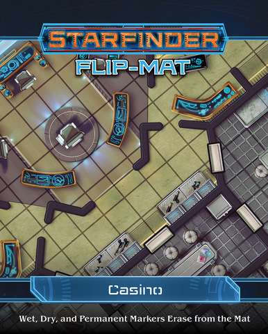 Starfinder RPG: Flip-Mat - Casino - zum Schließ en ins Bild klicken
