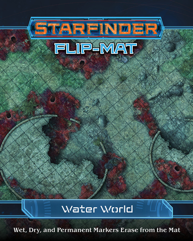 Starfinder RPG: Flip-Mat - Water World - zum Schließ en ins Bild klicken