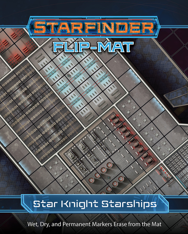 Starfinder Flip-Mat Star Knight Starships - zum Schließ en ins Bild klicken