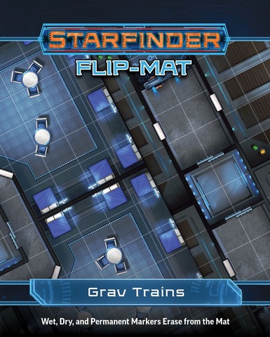 Starfinder Flip-Mat: Grav-Trains - zum Schließ en ins Bild klicken