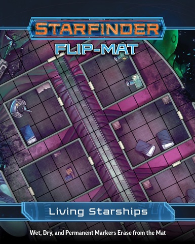 Starfinder Flip-Mat: Living Starships - zum Schließ en ins Bild klicken