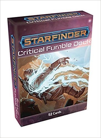 Starfinder RPG: Critical Fumble Deck - zum Schließ en ins Bild klicken