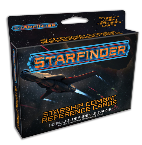 Starfinder RPG: Starship Combat Reference Cards - zum Schließ en ins Bild klicken