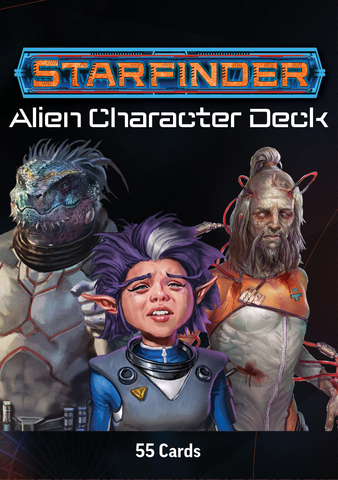 Starfinder RPG: Alien Character Deck - zum Schließ en ins Bild klicken