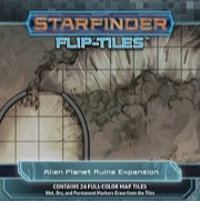 Starfinder RPG: Flip-Tiles - City Alien Planet Ruins Expansion - zum Schließ en ins Bild klicken