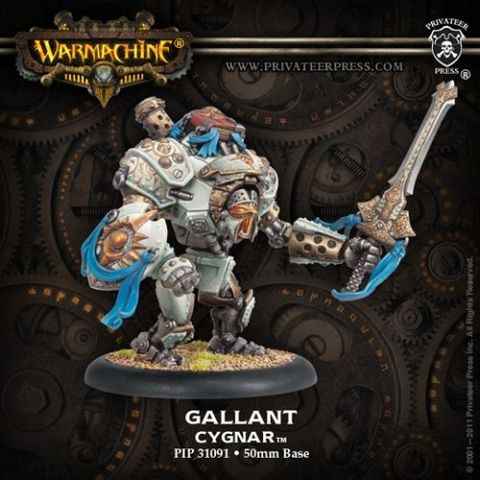 Gallant Heavy Warjack Character Upgrade Kit - zum Schließ en ins Bild klicken