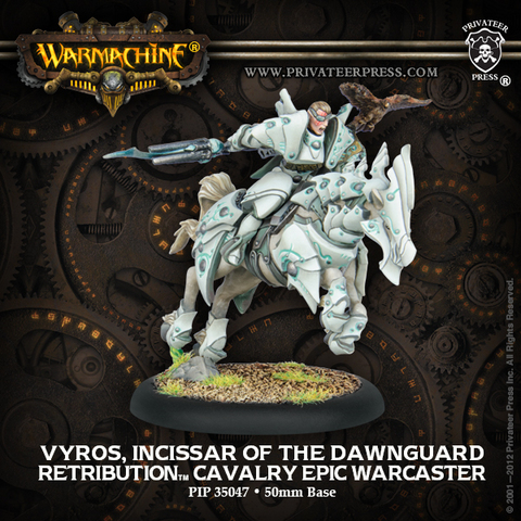 "Retribution Epic Warcaster -Vyros, Incissar of Dawnguard Box" - zum Schließ en ins Bild klicken