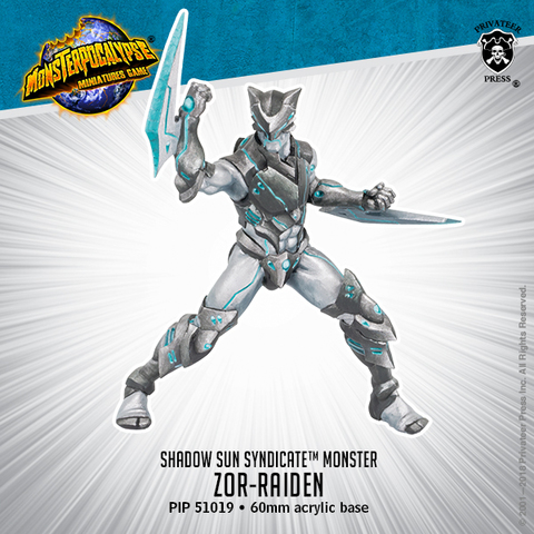 Zor-Raiden – Monsterpocalypse Shadow Syndicate Monster (metal/ - zum Schließ en ins Bild klicken