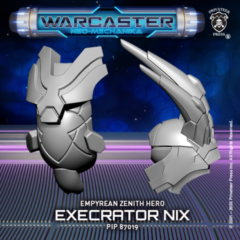 Execrator Nix – Warcaster Empyrean (metal/resin) - zum Schließ en ins Bild klicken