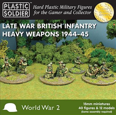 15mm WWII British Late War British Heavy Weapons 1944-45 - zum Schließ en ins Bild klicken