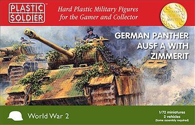 1/72 WWII Panther Ausf A with Zimmerit - zum Schließ en ins Bild klicken
