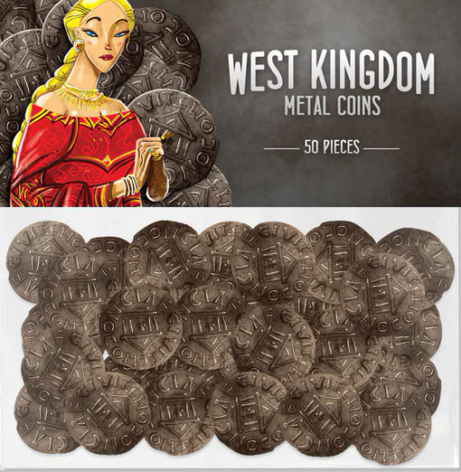 Architects of the West Kingdoms Coin Set - zum Schließ en ins Bild klicken