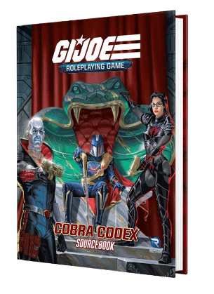 G.I. Joe RPG Cobra Codex Sourcebook - zum Schließ en ins Bild klicken