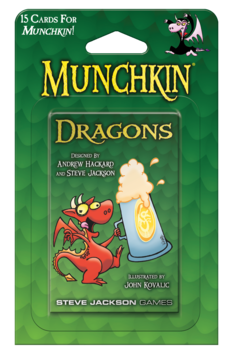 Munchkin Dragons Booster - zum Schließ en ins Bild klicken