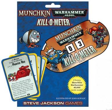 Munchkin: Munchkin Warhammer 40K - Kill-O-Meter - zum Schließ en ins Bild klicken