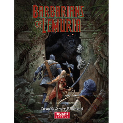 Barbarians of Lemuria Grundregelwerk Softcover - zum Schließ en ins Bild klicken