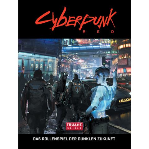 Cyberpunk RED Regelwerk - zum Schließ en ins Bild klicken