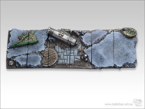 Battleground | 25x50mm Kavallerie Diorama 1 - zum Schließ en ins Bild klicken