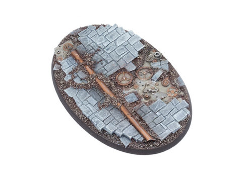 Ancient Machinery Bases - 105mm Oval 2 - zum Schließ en ins Bild klicken