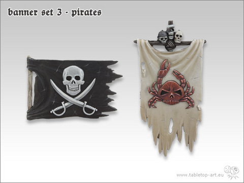 Banner Set 3 - Piraten - zum Schließ en ins Bild klicken