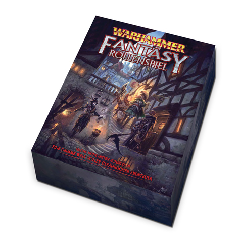 Warhammer Fantasy-Rollenspiel Einsteigerset - zum Schließ en ins Bild klicken