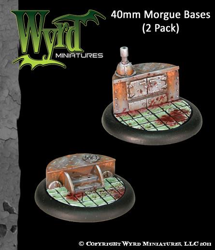 Bases Morgue 40mm 2 Pack - zum Schließ en ins Bild klicken