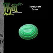 Bases Green Translucent 50mm 3 Pack - zum Schließ en ins Bild klicken