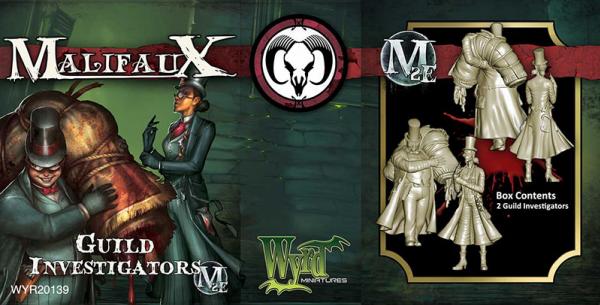 Malifaux The Guild Investigators - zum Schließ en ins Bild klicken