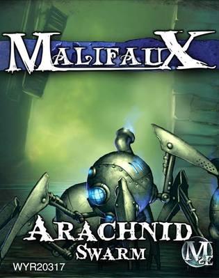 Malifaux The Arcanists Steam Arachnid Swarm 3 Pack - zum Schließ en ins Bild klicken