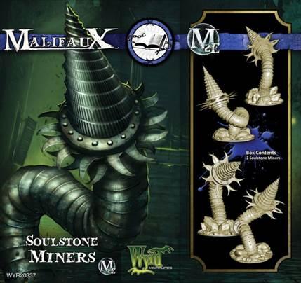 Malifaux The Arcanists Soul Stone Miner - zum Schließ en ins Bild klicken