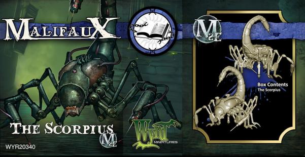 Malifaux The Arcanists The Scorpius - zum Schließ en ins Bild klicken