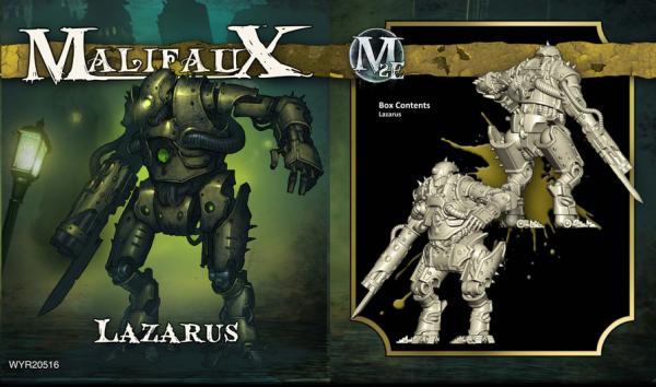 Malifaux The Outcasts Lazarus - zum Schließ en ins Bild klicken