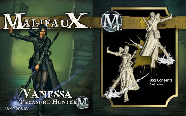 Malifaux The Outcasts Vanessa Treasure Hunter - zum Schließ en ins Bild klicken