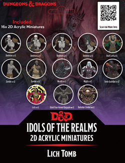 D&D Idols of the Realms 2D Lich Tomb - zum Schließ en ins Bild klicken