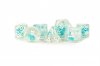 16mm Resin Poly Dice Set Snowflake Dice
