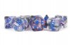 16mm Acrylic Dice Set Pink/Black with Gold Numbers